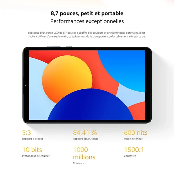 Xiaomi Redmi Pad SE 8.7 inch Mi Tablet 90Hz Display 6650mAh MTK Helio G85 Dual speakers Dolby Atmos