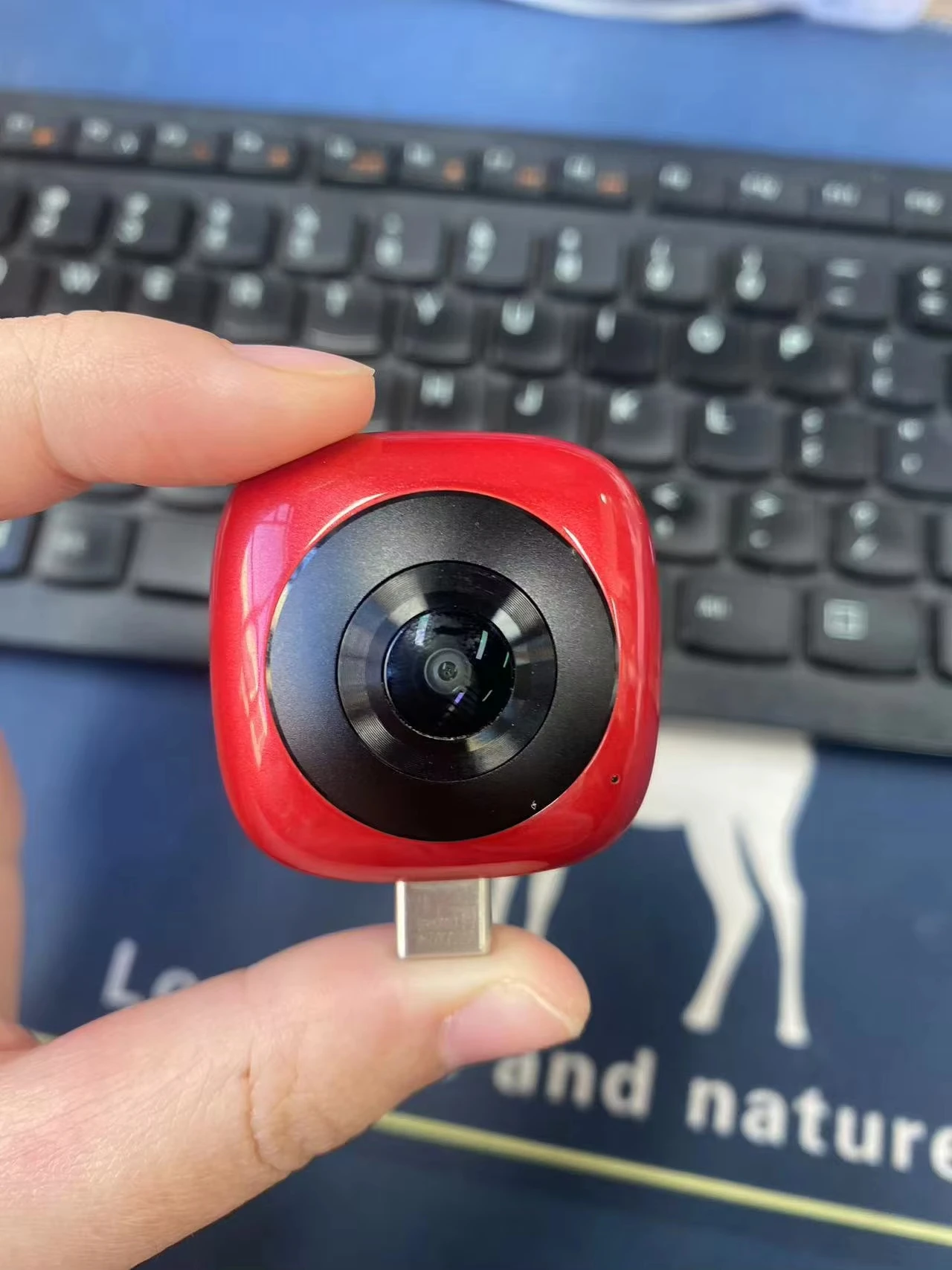 CV60 Cool Play Portable HD Panoramic Camera 360° Panoramic Camera Fisheye Planet Camera Digital Camera Video Photography