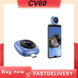 CV60 Huawei Coolplay Portable HD Panoramic Camera 360° Panoramic Camera Fisheye Planet Camera