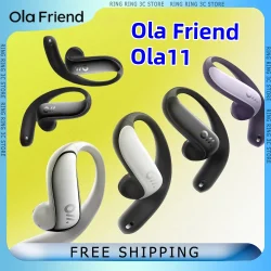 Ola Friend Ola11 Open Earphones Bluetooth IP54 Waterproof Sports Earphones AI Intelligent Earbuds Customized Gaming Earphones