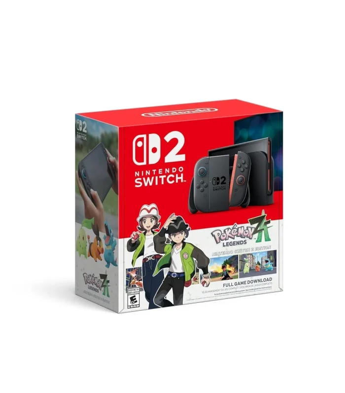 Nintendo Switch 2 Console Bundle - Includes Pokémon Legends: Z-A Game (Hong Kong Version）
