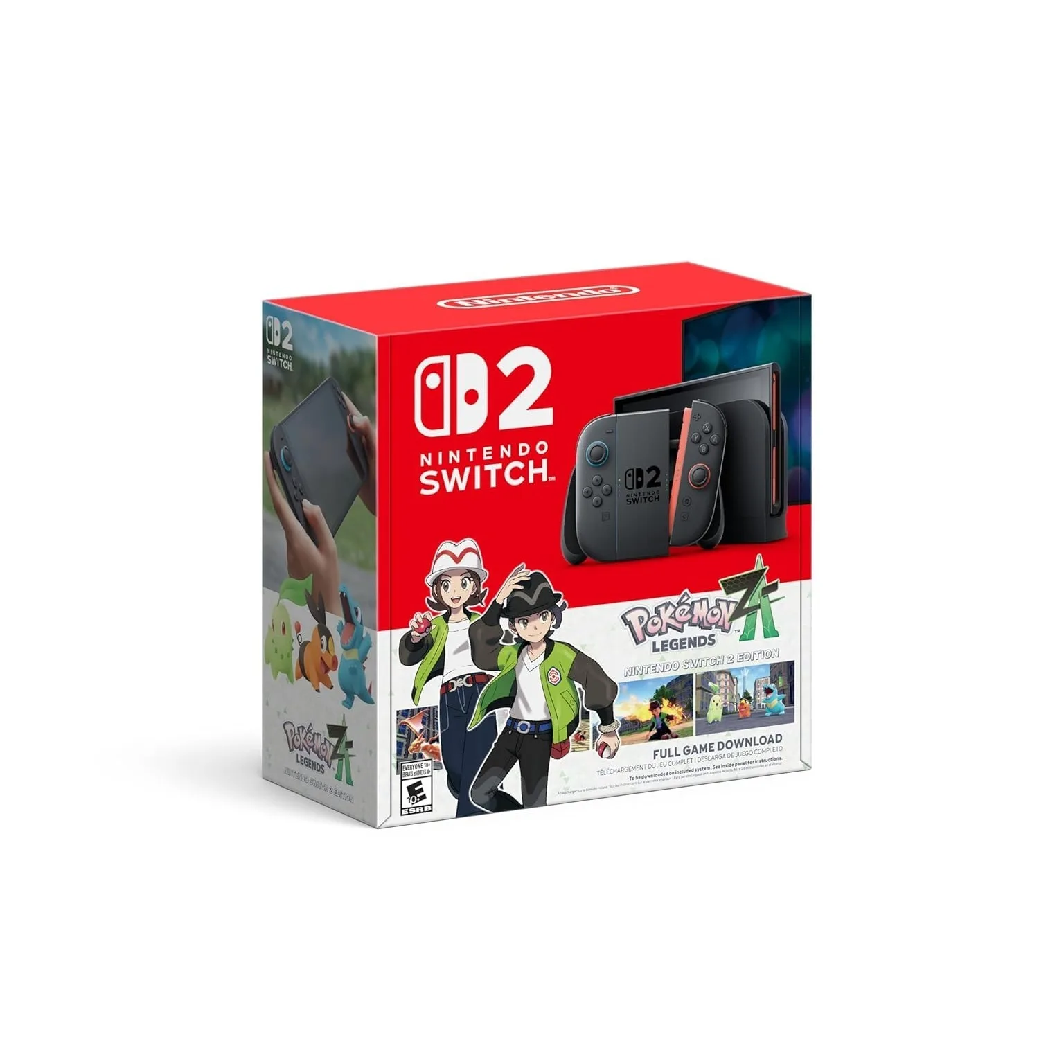 Nintendo Switch 2 Console Bundle - Includes Pokémon Legends: Z-A Game (Hong Kong Version)