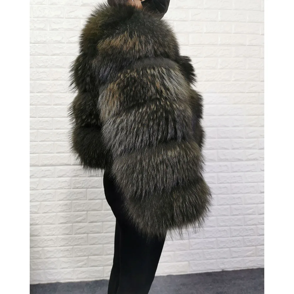 2025 trend natural fur real fur coat women's jacke Leather Woman clothing new outerwears Female Vest - Image 4
