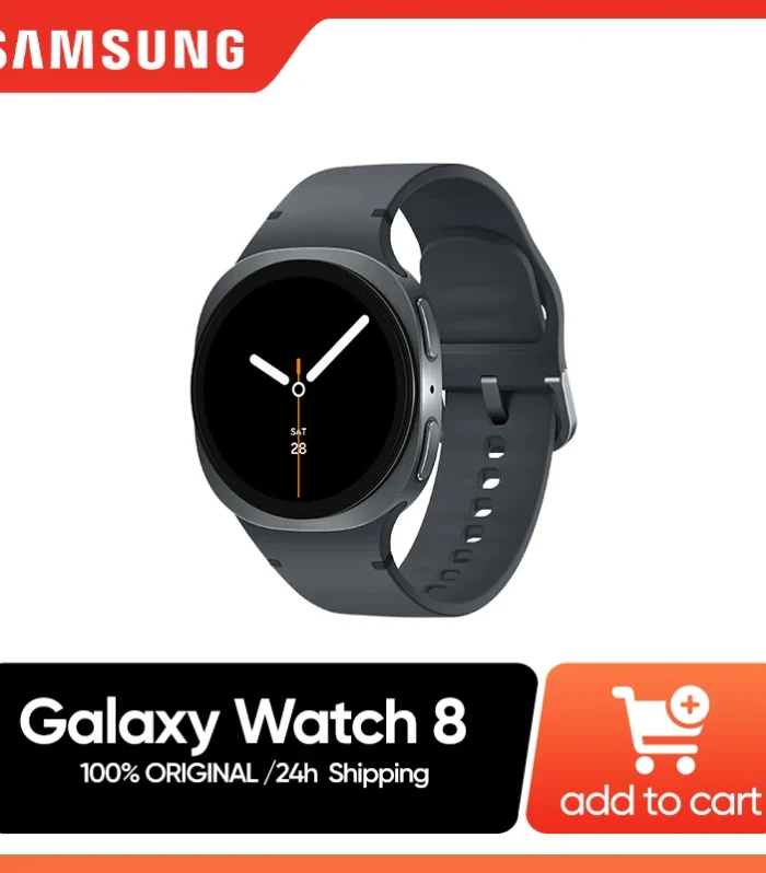 Samsung Galaxy Watch 8 New 2025: 30-Hour Battery Life with Always-On Display (AOD), Wireless Charging Supported，Bluetooth 5.3