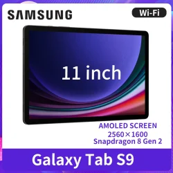 Samsung Tablet S9 with RC S Pen 11 INCH 8GB + 128GB 2560 x 1600 Wi-Fi Snapdragon 8 Gen 2 AMOLED Screen 90 Hz IP68 For Learning