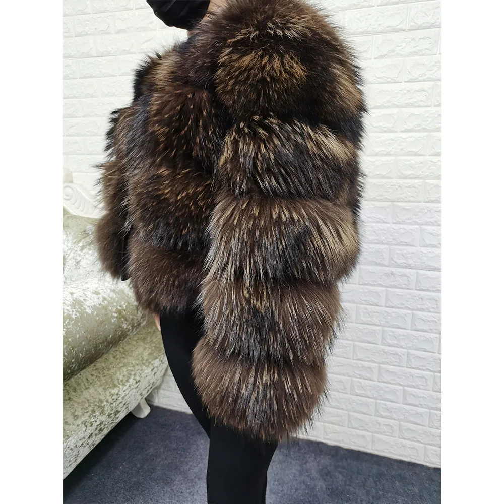2025 trend natural fur real fur coat women's jacke Leather Woman clothing new outerwears Female Vest - Image 6