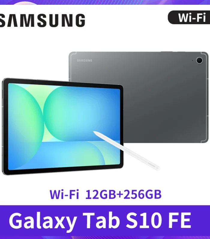 2025 New SAMSUNG Galaxy Tab S10 FE Thin Tablet 10.9 inch LCD Screen 90Hz With S Pen 12+256GB WIFI Vision 2-2.2K Wi-Fi AI