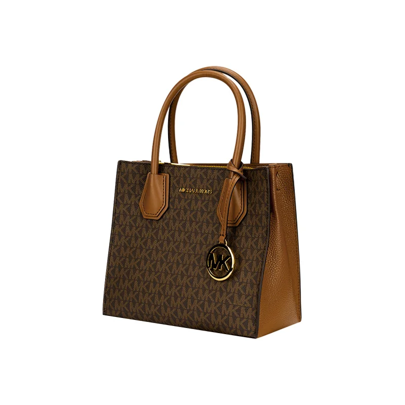 Michael Kors Mercer Medium Pvc Presbytery With Leather Crossbody Handbag For Women - Image 2