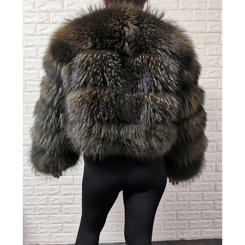 2025 trend natural fur real fur coat women's jacke Leather Woman clothing new outerwears Female Vest - Image 2