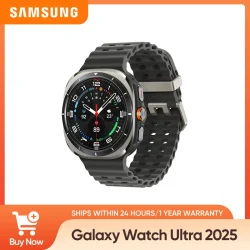 Samsung Galaxy Watch Ultra (2025) 47mm LTE Smartwatch, Titanium Casing, Advanced Sleep Coaching, Running Coach, Energy Score